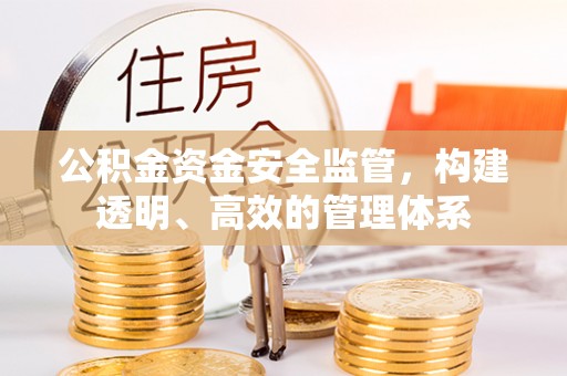 涞源公积金资金安全监管，构建透明、高效的管理体系