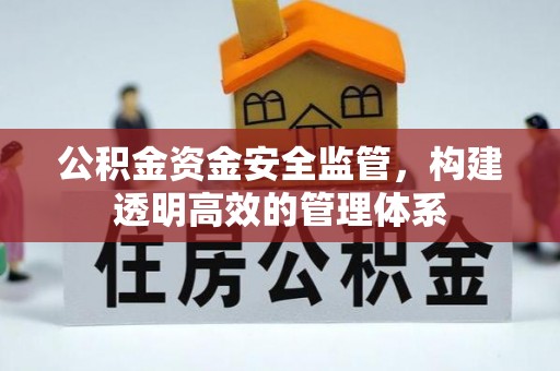 涞源公积金资金安全监管，构建透明高效的管理体系